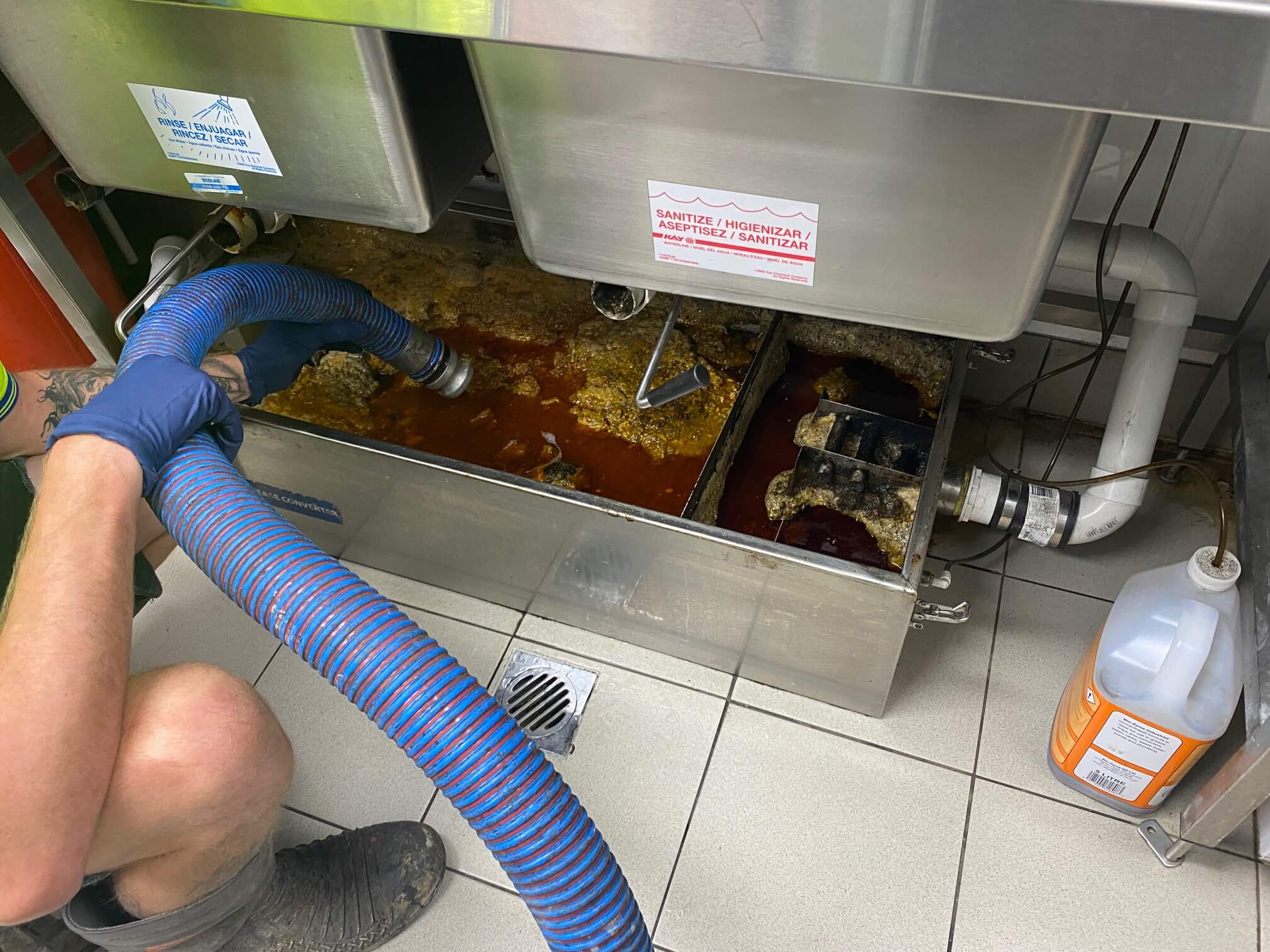 Grease Trap Cleaning in Security-Widefield